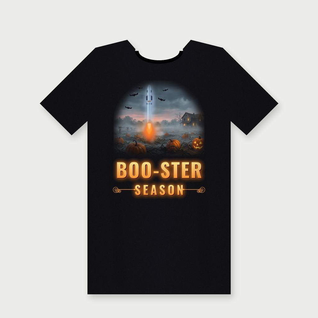 Boo-ster Season Tee mockup