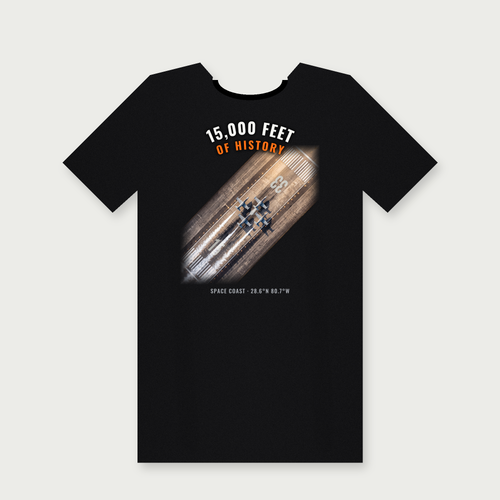 15,000 Feet of History Shirt, back