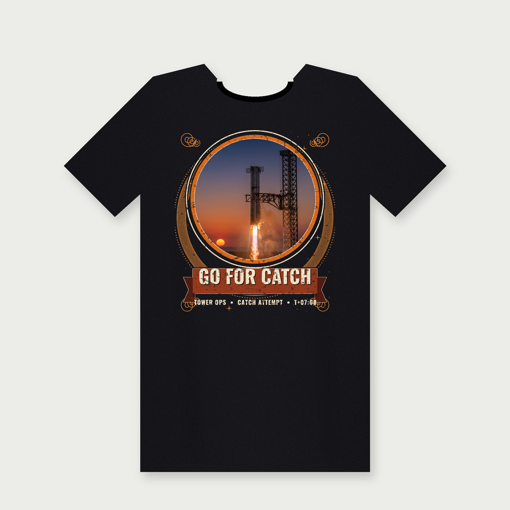 Go for Catch Tee mockup