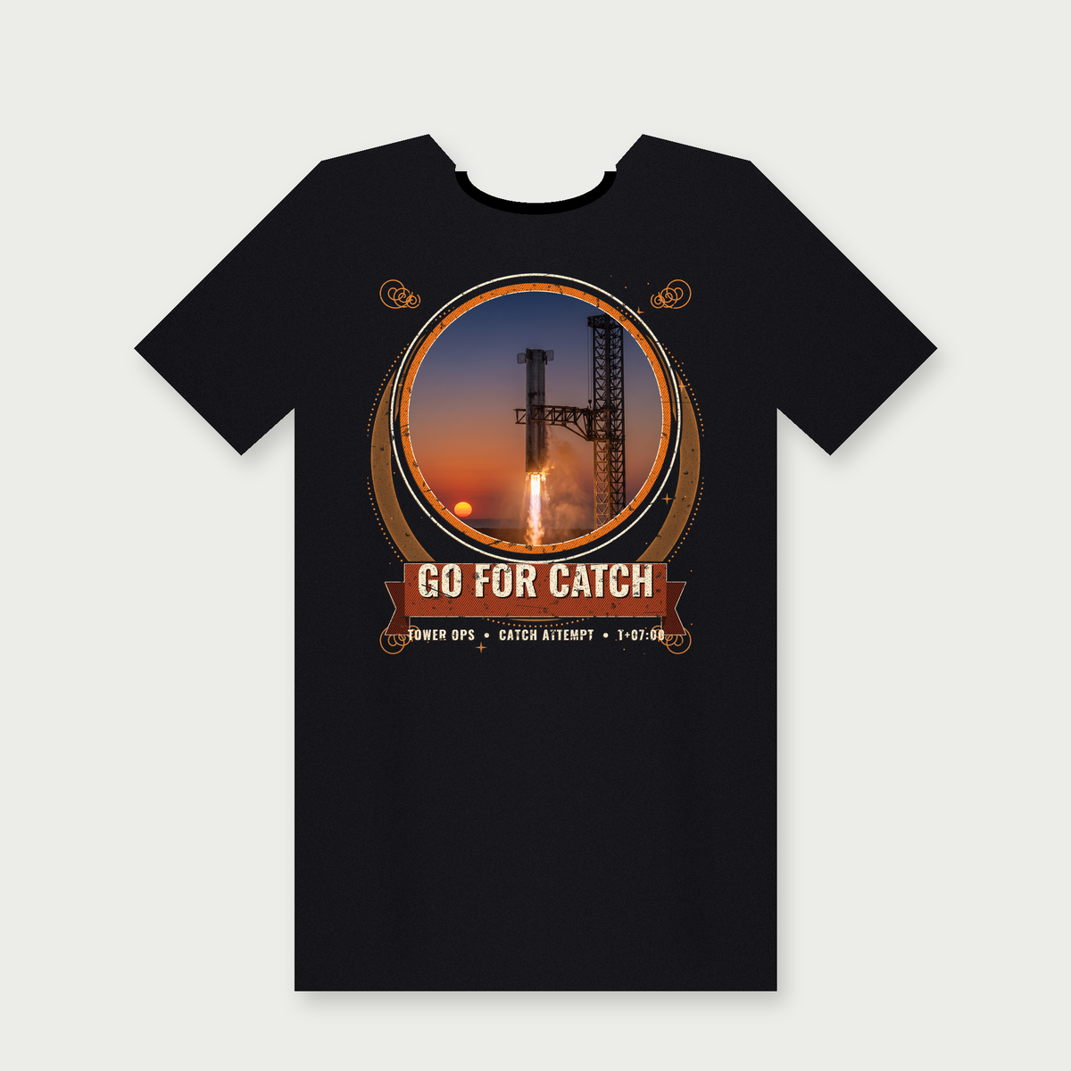 Go for Catch Tee mockup