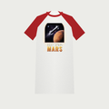 Next Stop Mars Baby Raglan Tee, front
