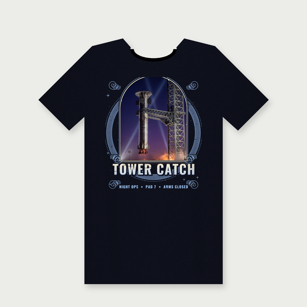 Tower Catch Tee mockup