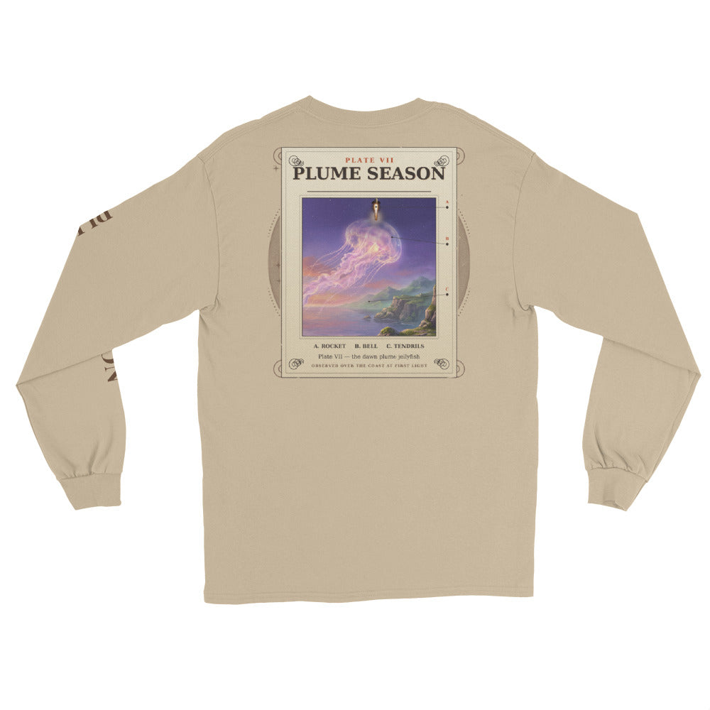 Plume Season (Soft Cream) - Long Sleeve - Back