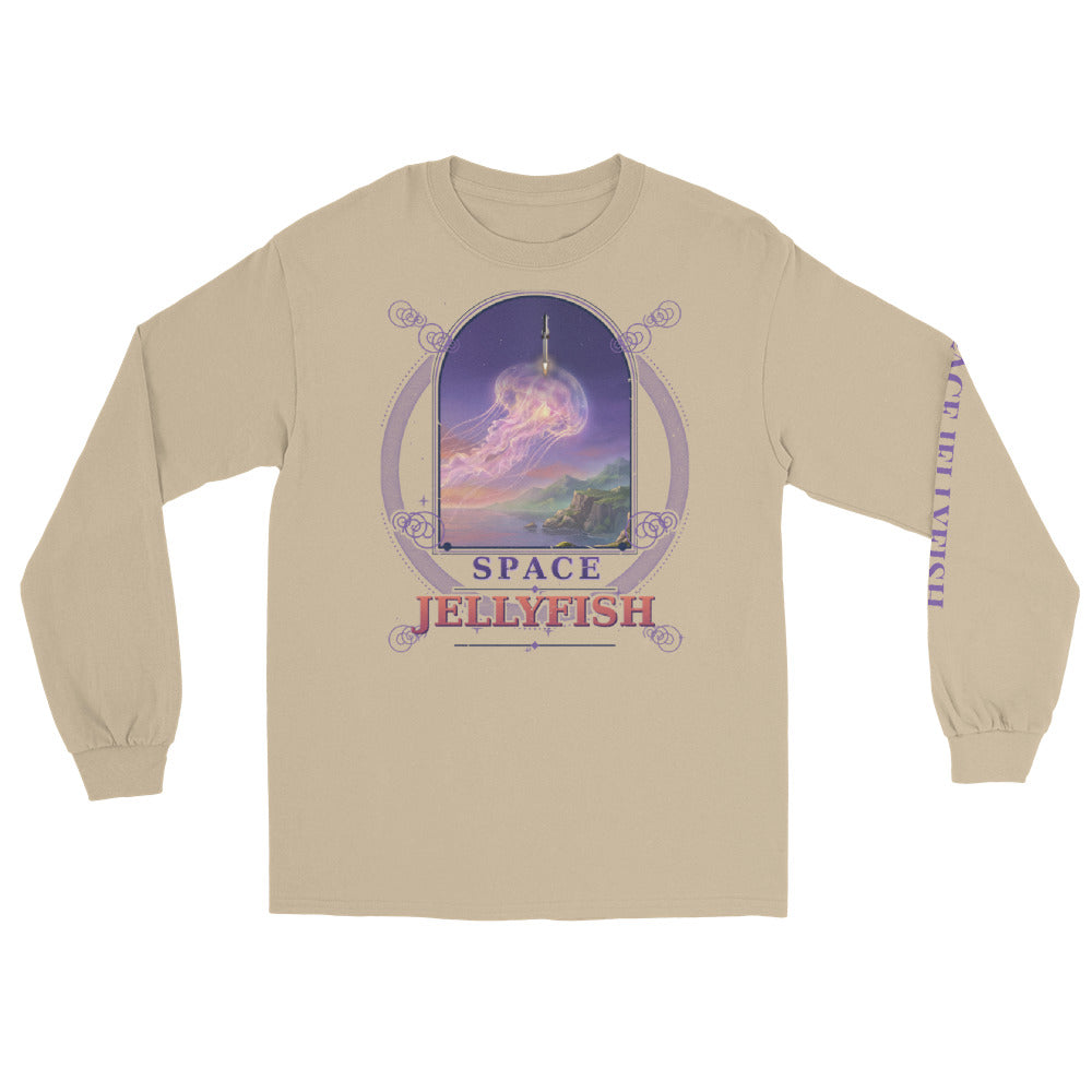 Space Jellyfish (Soft Cream) - Long Sleeve - Front