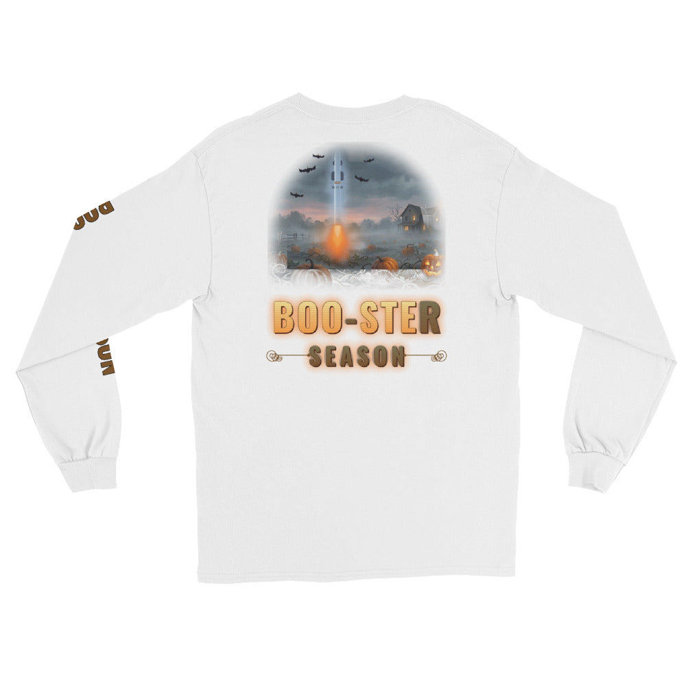 Boo-ster Season - Long Sleeve - White - Back