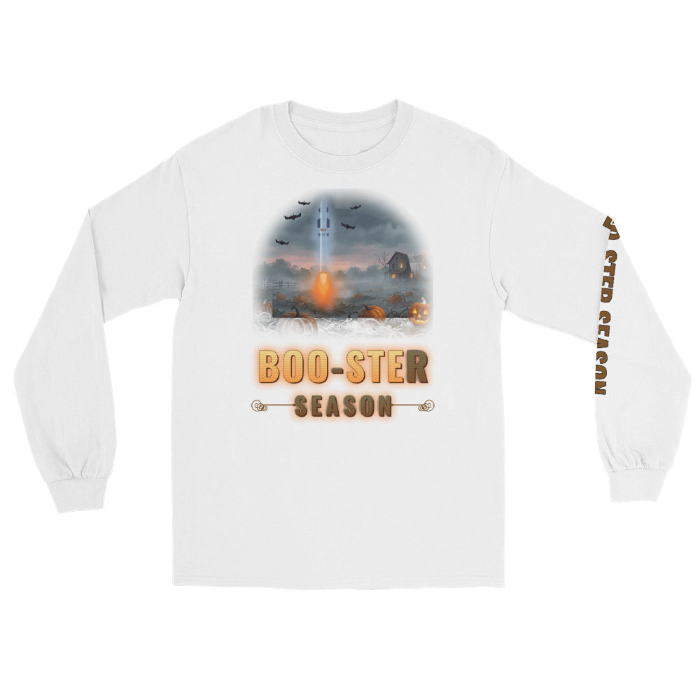 Boo-ster Season - Long Sleeve - White - Front