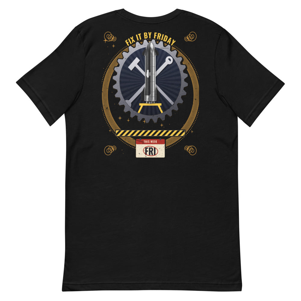 Fix It By Friday - Classic Tee - Back