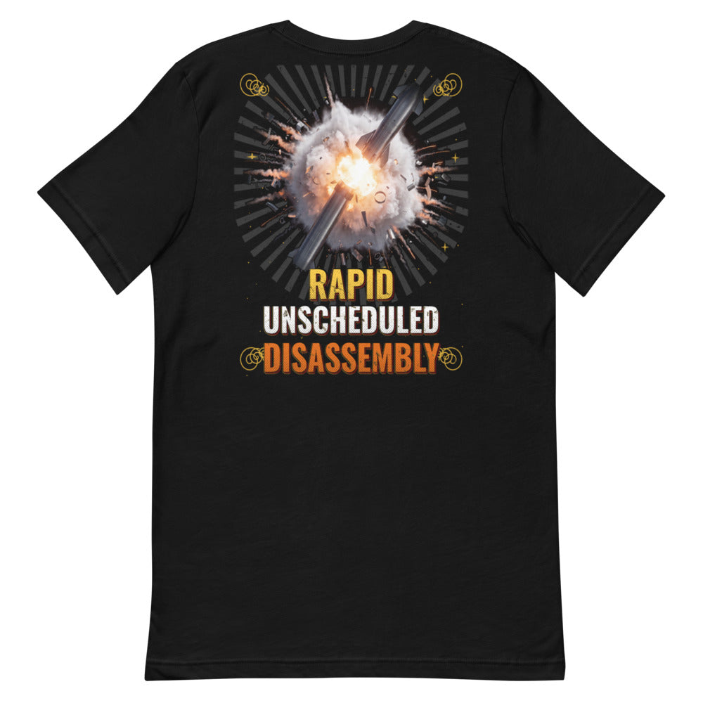 Rapid Unscheduled Disassembly - Classic Tee - Back