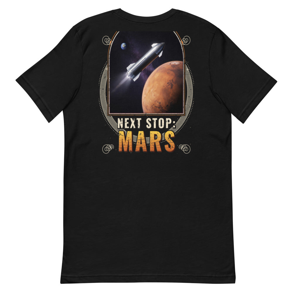 Next Stop Mars - Classic Tee - Back