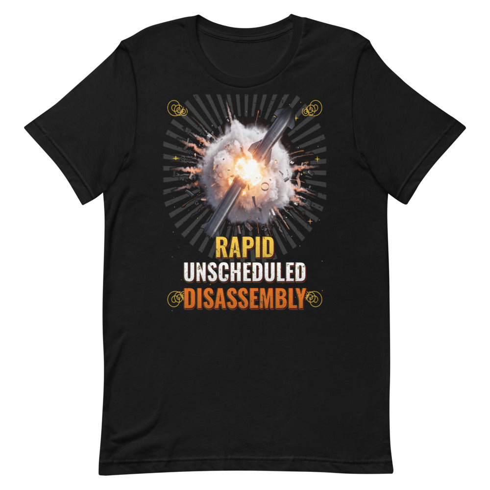 Rapid Unscheduled Disassembly - Classic Tee - Front