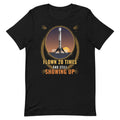 Same Booster, Different Day (Black) - Classic Tee - Front