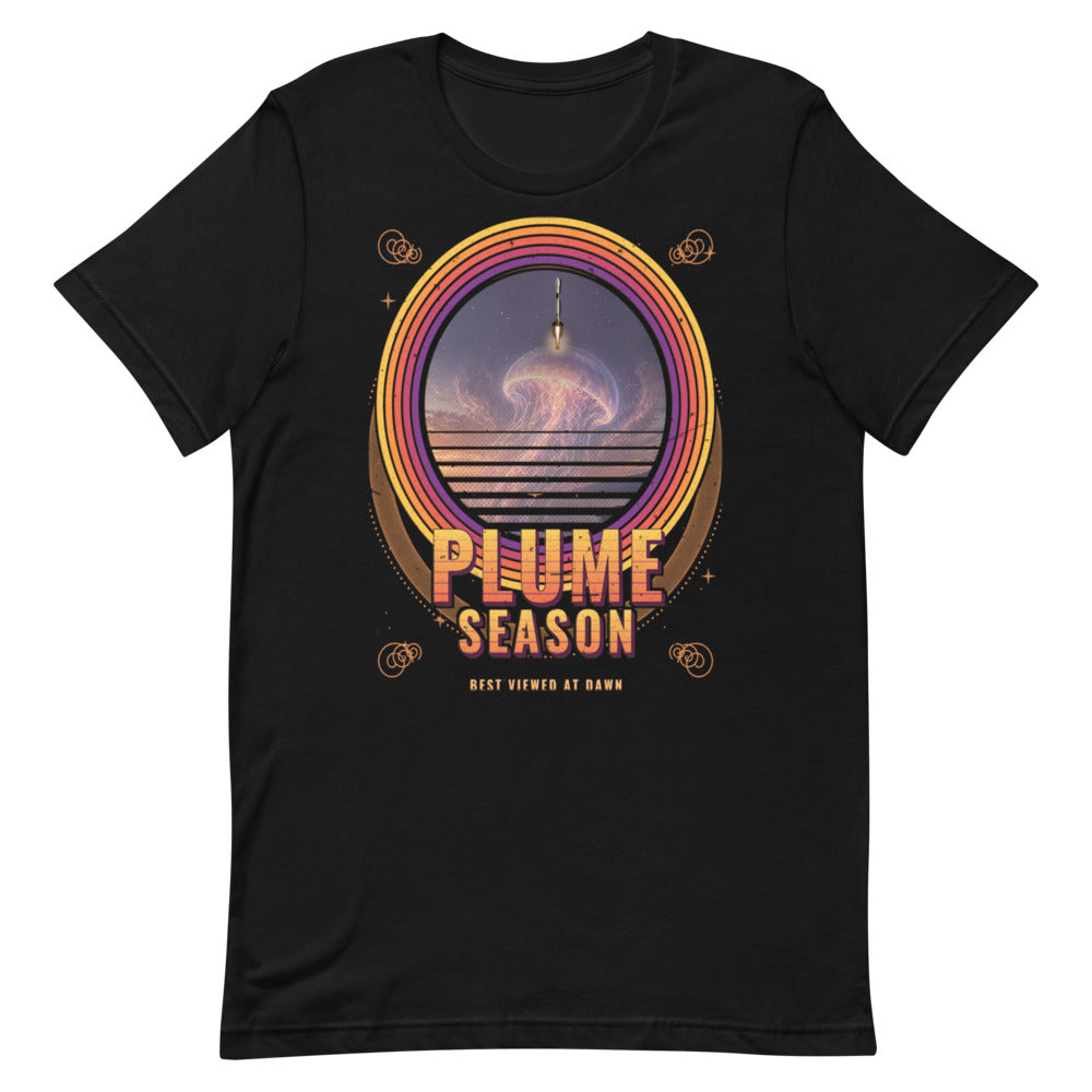 Plume Season (Black) - Classic Tee - Front