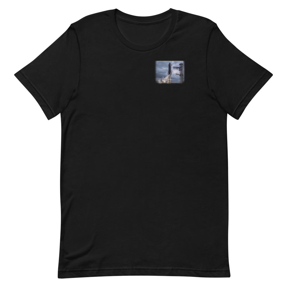 Scrub Happens - Classic Tee - Black - Front [Classic Tee - Back + Left Chest / Black]