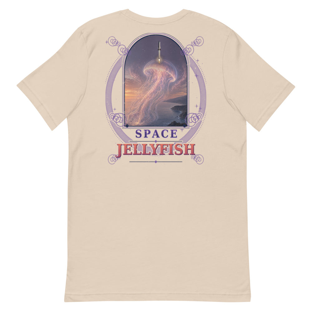 Space Jellyfish (Soft Cream) - Classic Tee - Back
