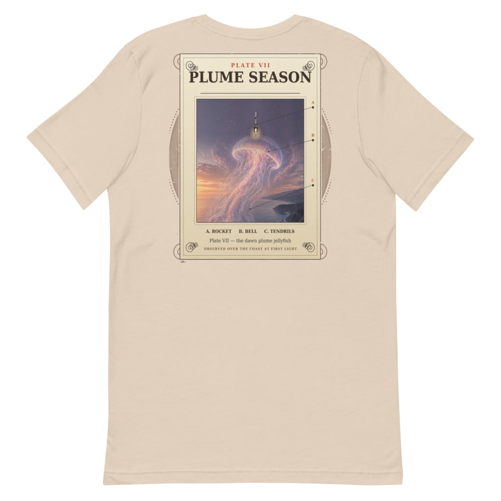 Plume Season (Soft Cream) - Classic Tee - Back