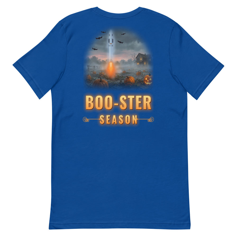 Boo-ster Season - Classic Tee - Blue - Back