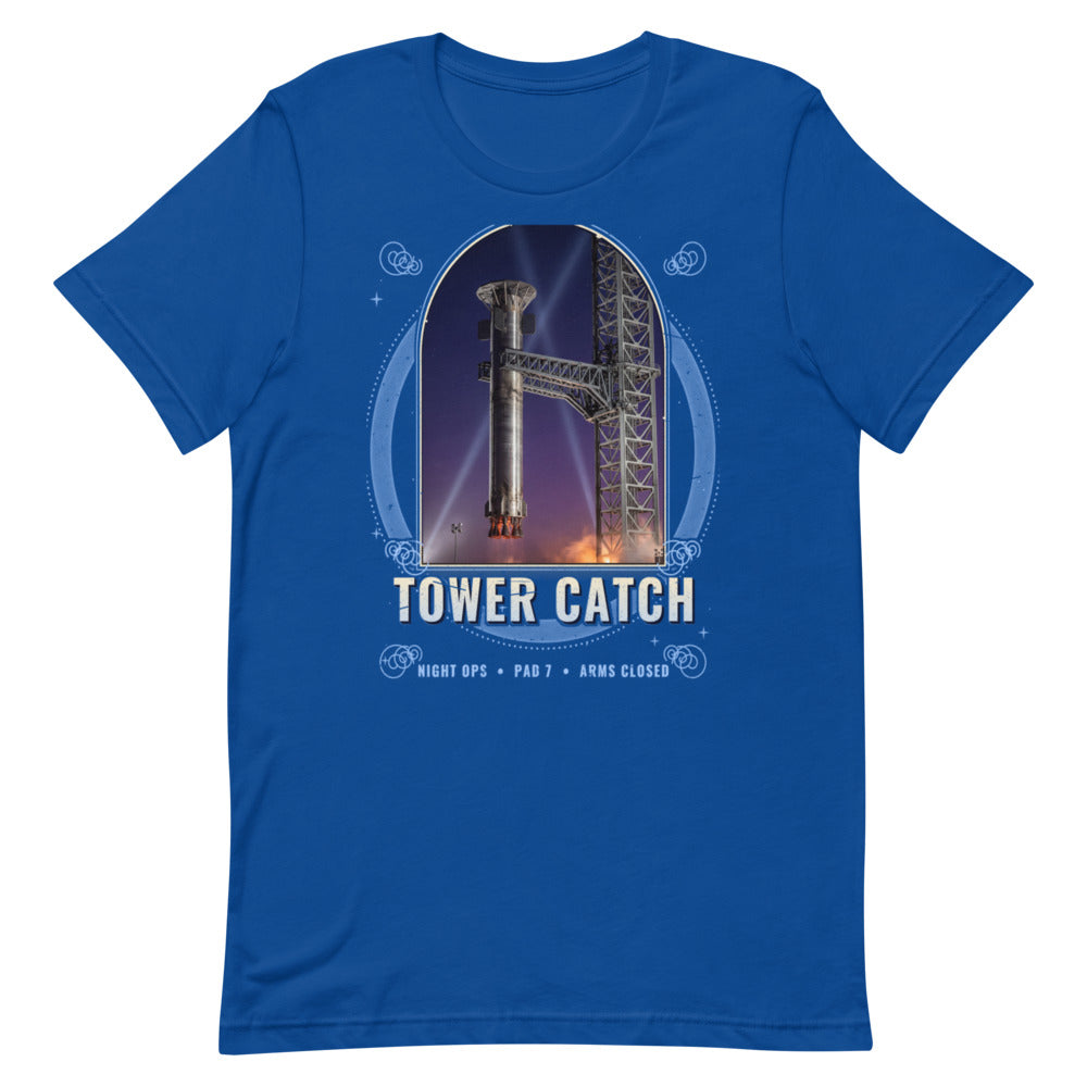 Tower Catch - Classic Tee - Blue - Front