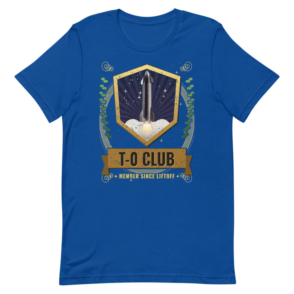 T-0 Club - Classic Tee - Blue - Front