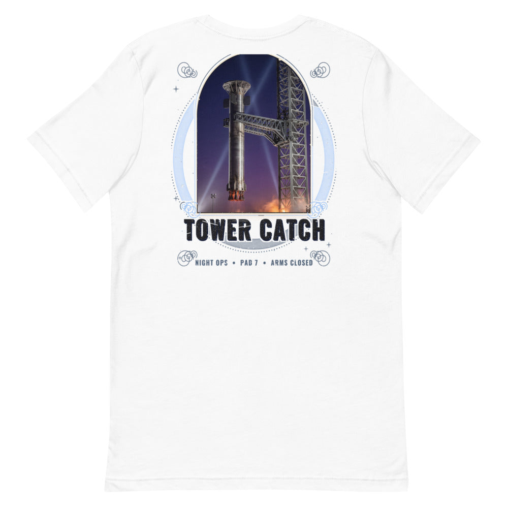 Tower Catch - Classic Tee - White - Back