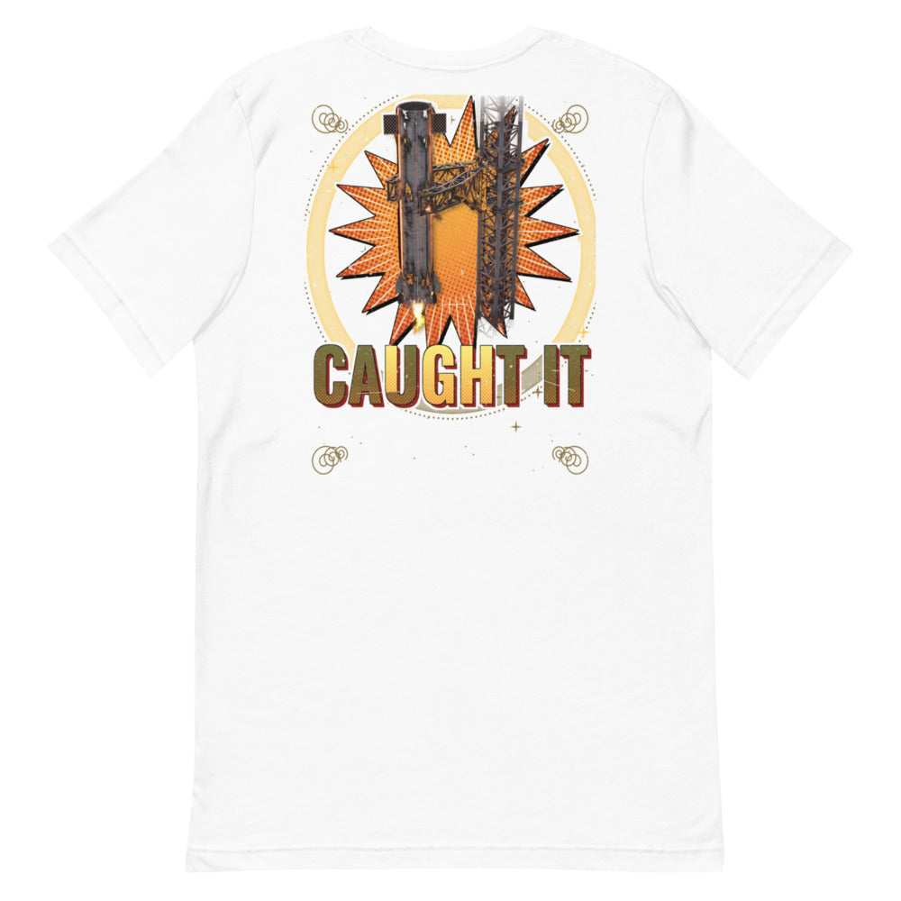 Caught It - Classic Tee - White - Back