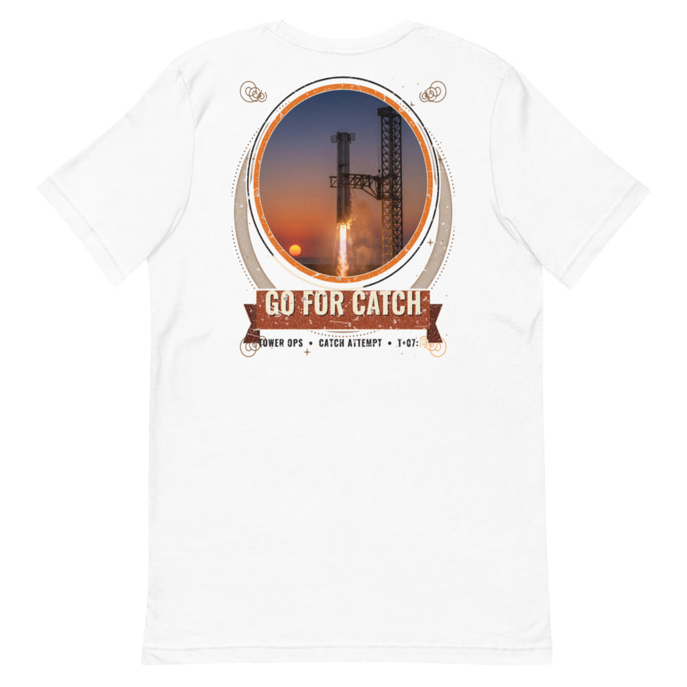 Go for Catch - Classic Tee - White - Back
