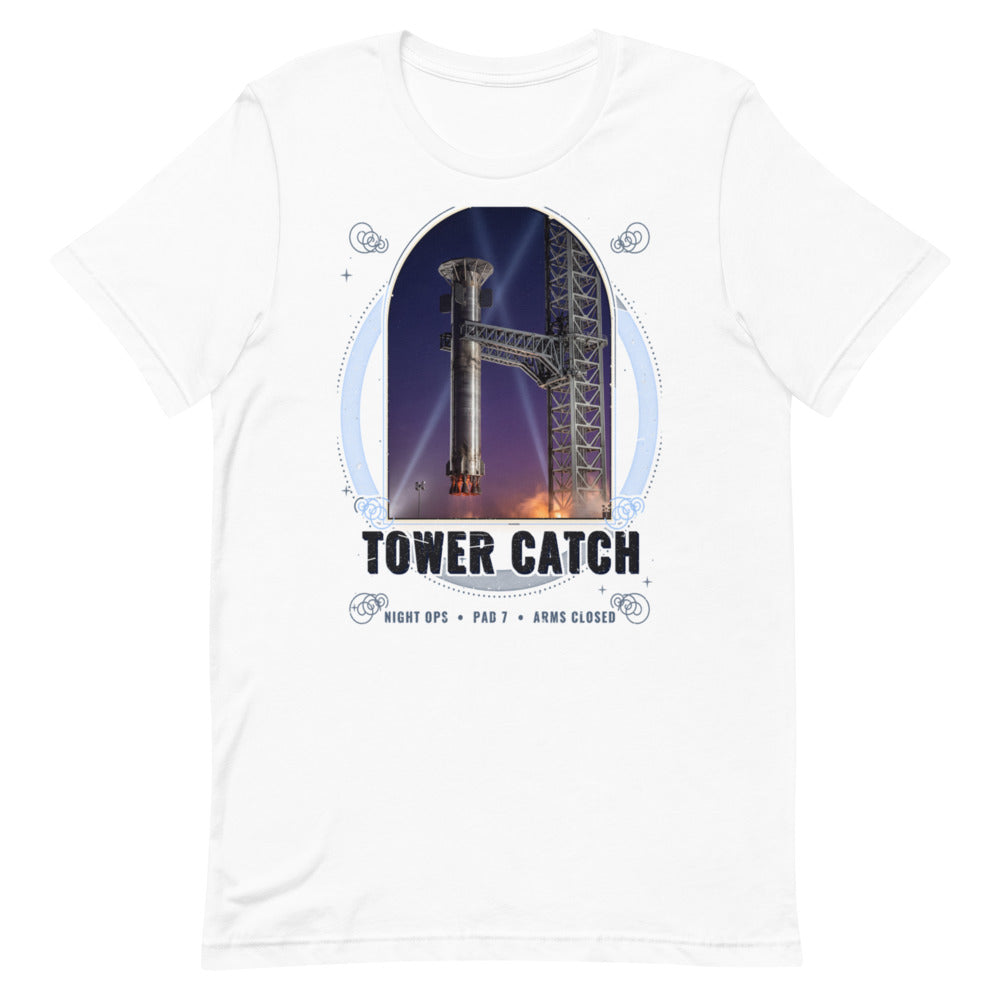 Tower Catch - Classic Tee - White - Front