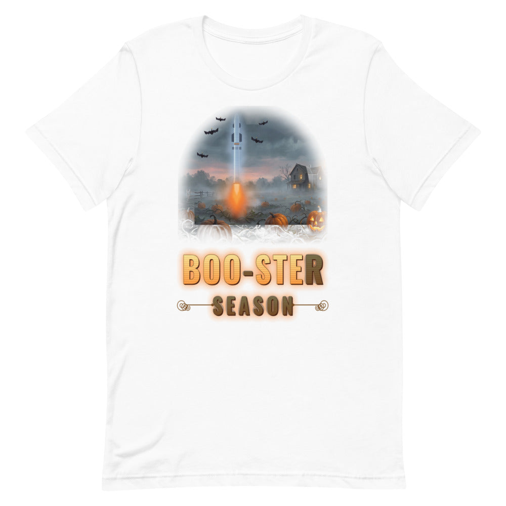 Boo-ster Season - Classic Tee - White - Front