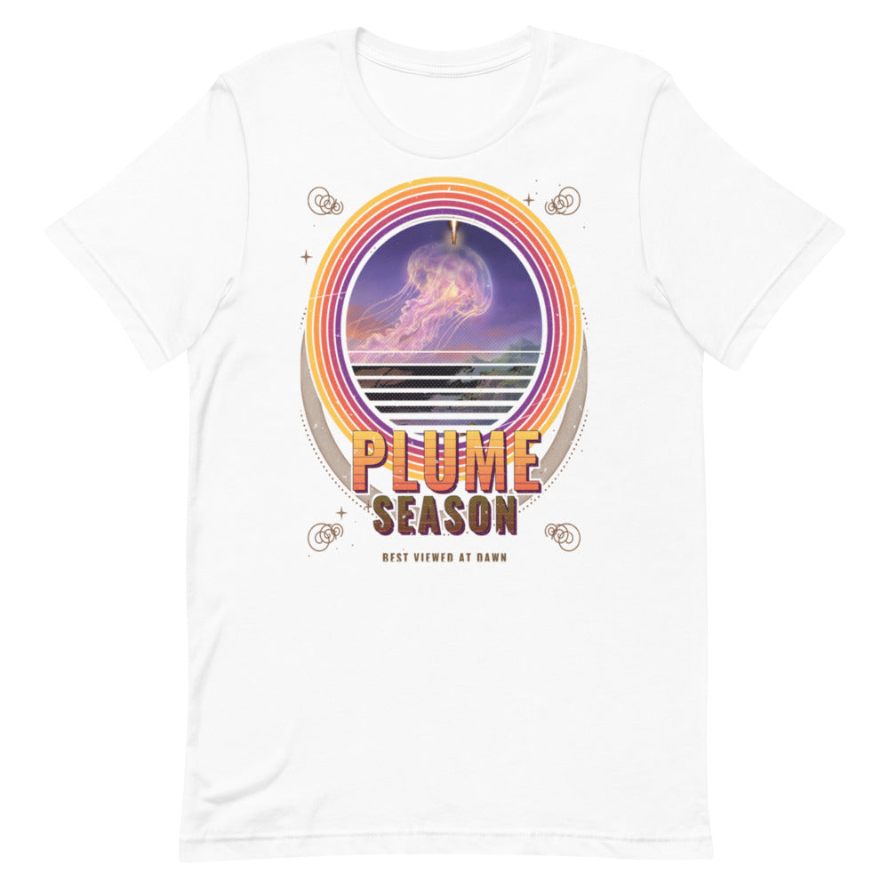 Plume Season (Black) - Classic Tee - White - Front