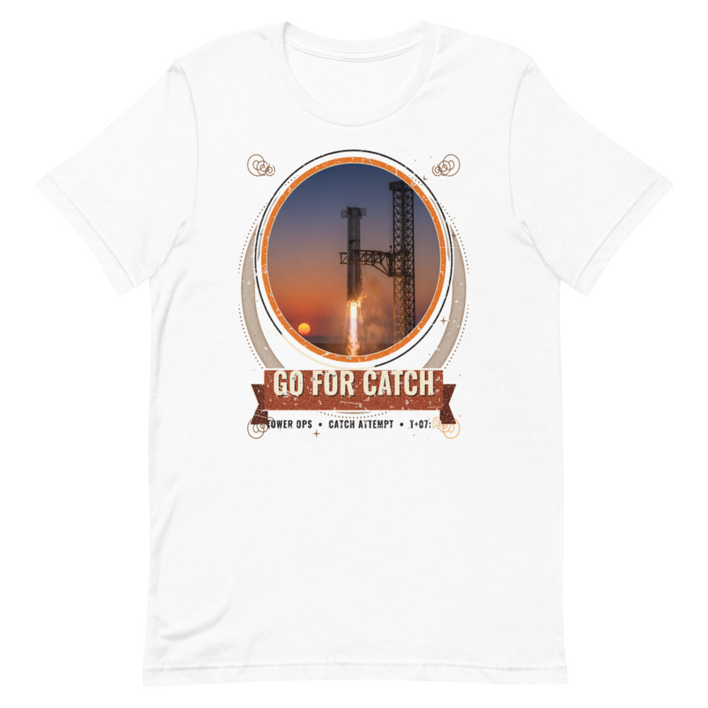 Go for Catch - Classic Tee - White - Front