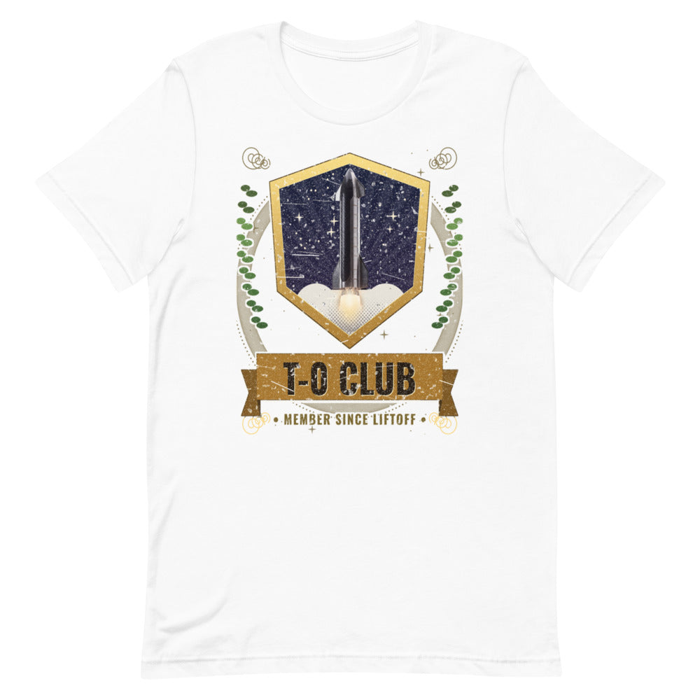 T-0 Club - Classic Tee - White - Front