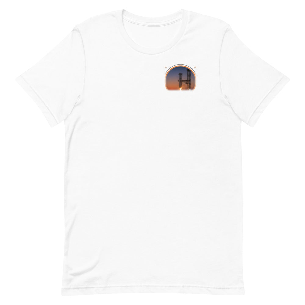Go for Catch - Classic Tee - White - Front [Classic Tee - Back + Left Chest / White]