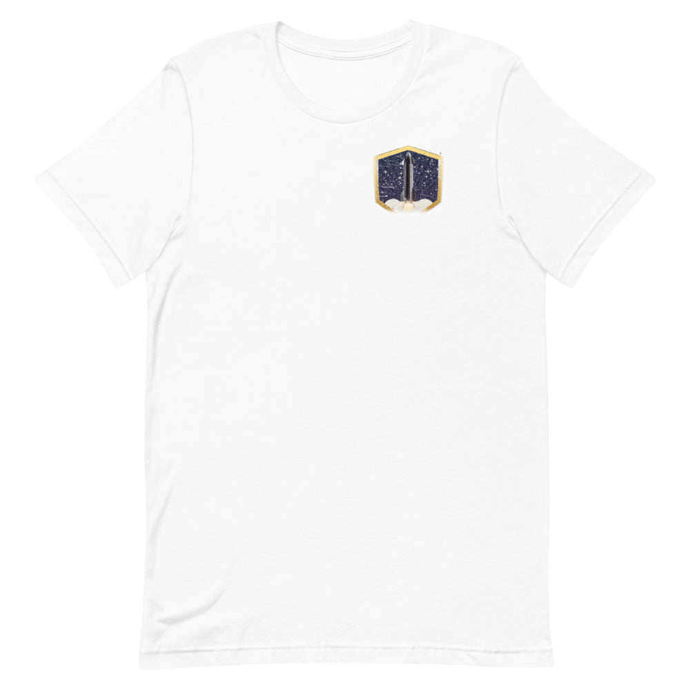 T-0 Club - Classic Tee - White - Front [Classic Tee - Back + Left Chest / White]