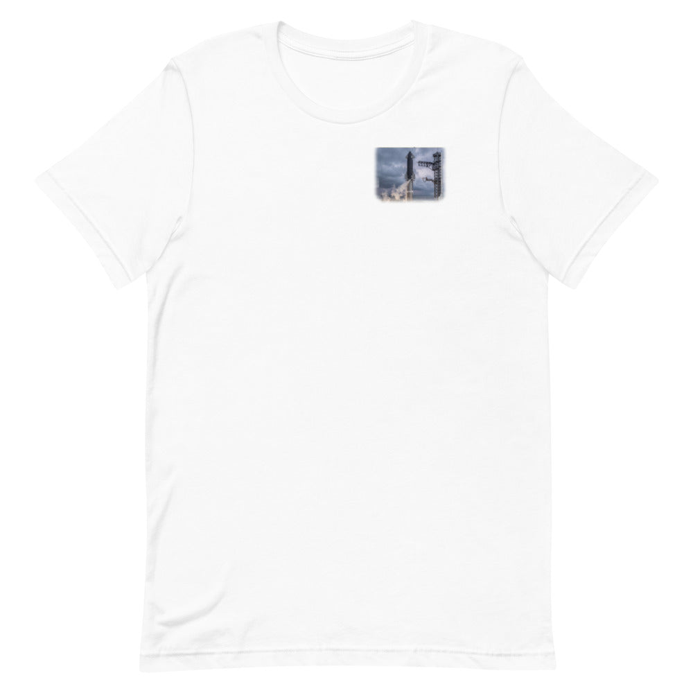 Scrub Happens - Classic Tee - White - Front [Classic Tee - Back + Left Chest / White]