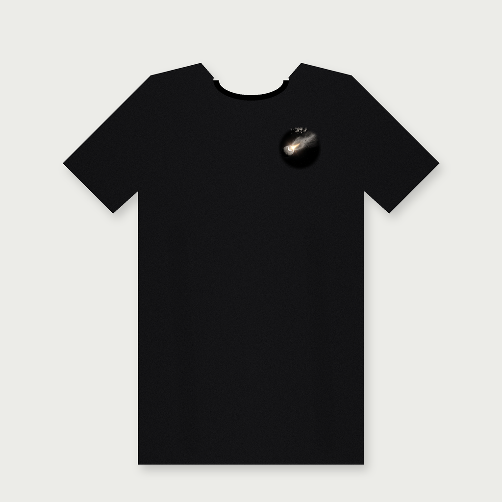 We Moved a Rock. On Purpose. Shirt, front with left chest mini