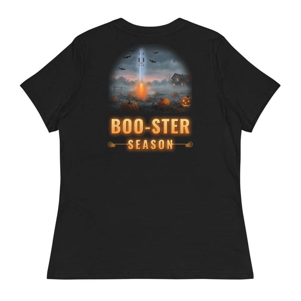 Boo-ster Season - Women's Relaxed Tee - Back