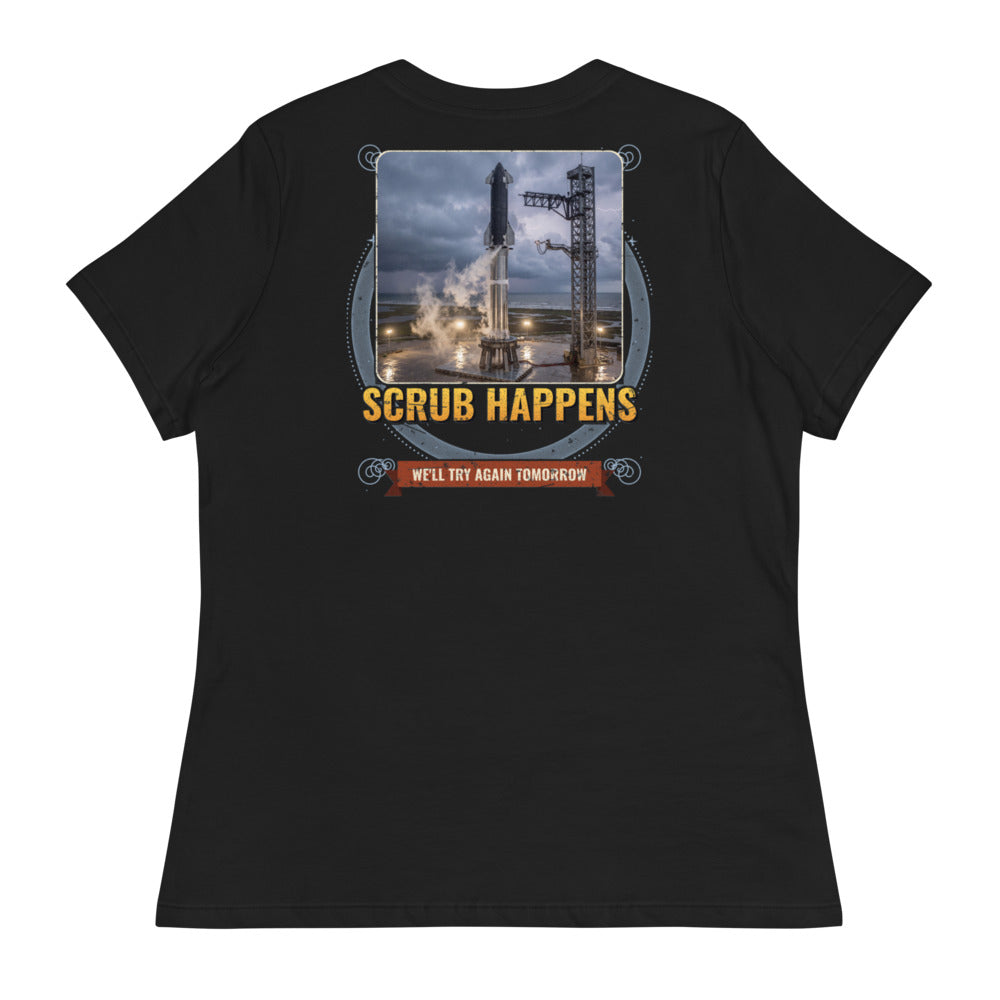 Scrub Happens - Women's Relaxed Tee - Back