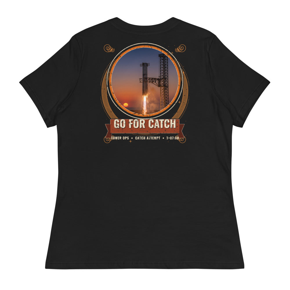 Go for Catch - Women's Relaxed Tee - Back