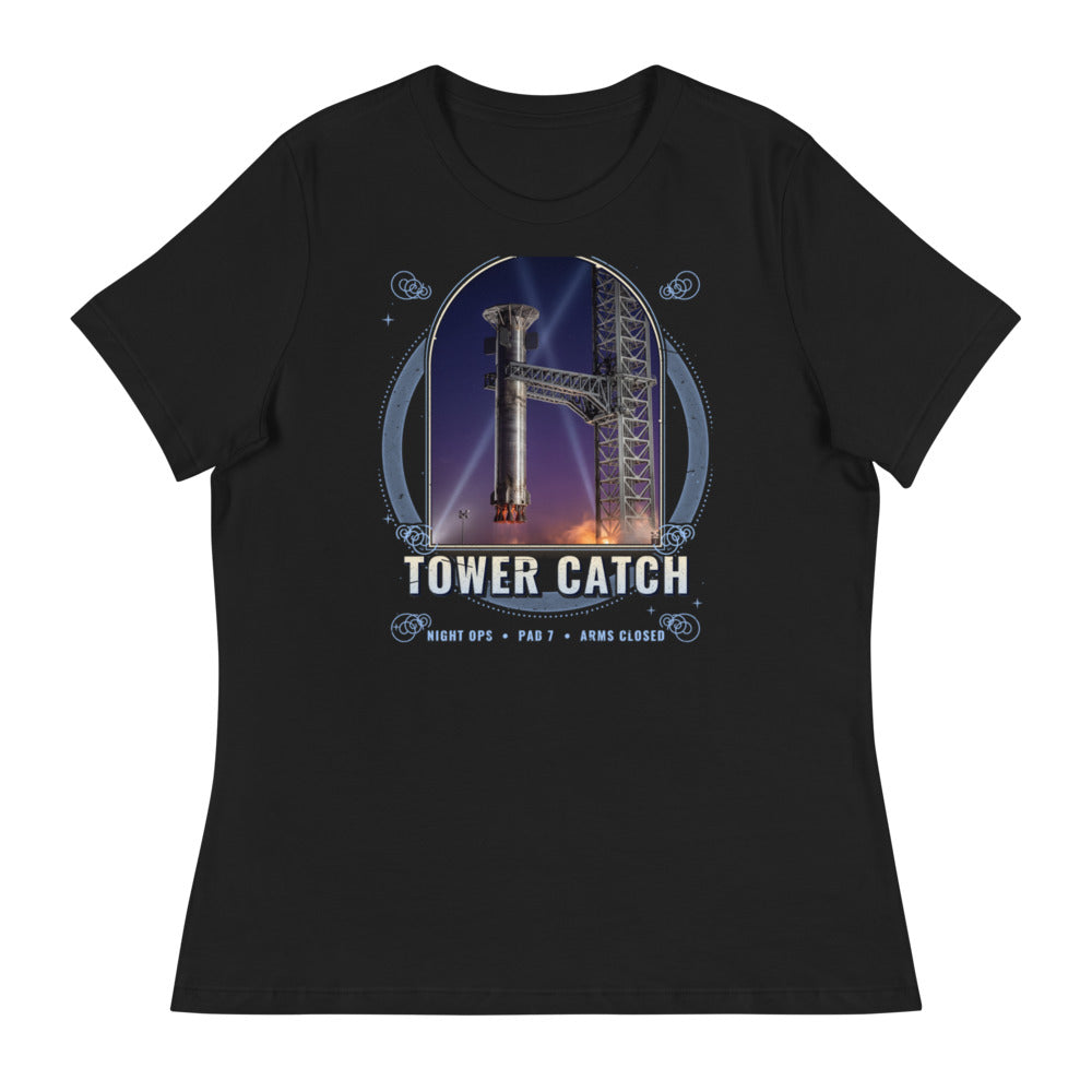 Tower Catch - Women's Relaxed Tee - Front