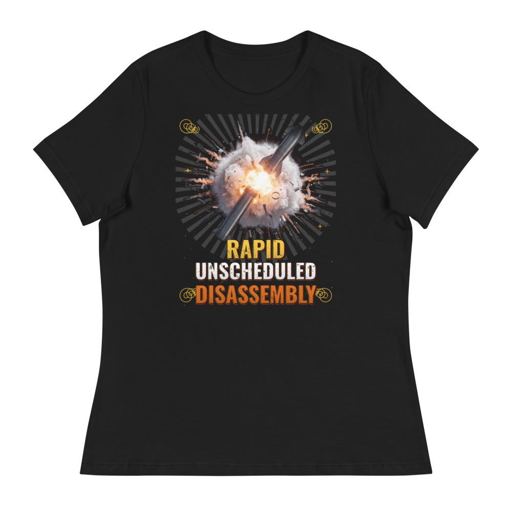 Rapid Unscheduled Disassembly - Women's Relaxed Tee - Front