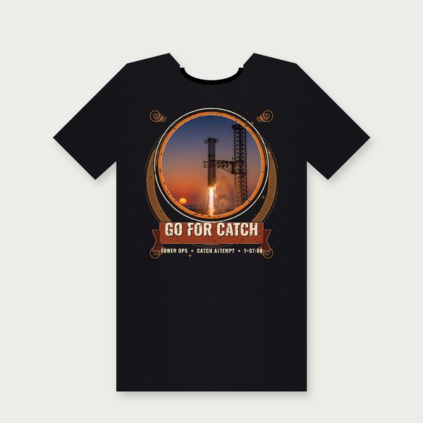 Go for Catch tee mockup